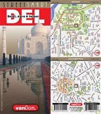 Streetsmart Delhi & Golden Triangle Map by Vandam