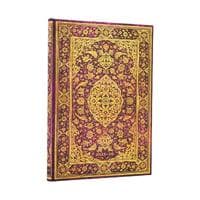 2026 The Orchard (Persian Poetry) Midi 18-month Horizontal Hardcover Flexi Dayplanner 2025-2026 (Elastic Band Closure)