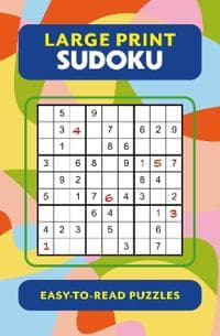 Large Print Sudoku
