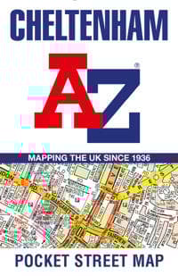 Cheltenham A-Z Pocket Street Map