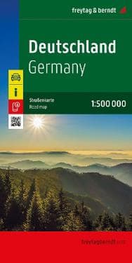 Deutschland, Straßenkarte 1:500.000, freytag & berndt