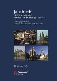 Jahrbuch für mitteldeutsche Kirchen- und Ordensgeschichte