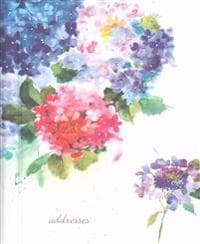 Hydrangeas Large Address Book