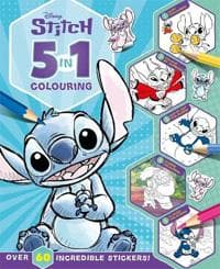 Disney Stitch: 5 in 1 Colouring