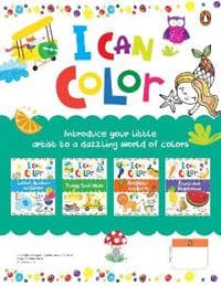 I Can Color Pack (Pack of 4 Books)