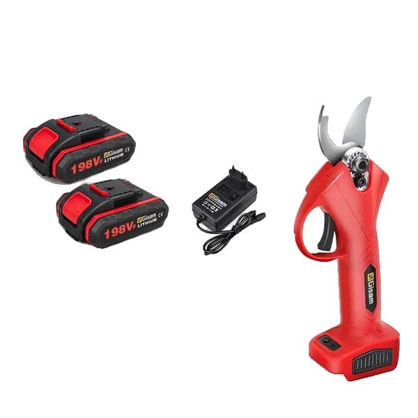 Elektrisk beskærer, Effektiv beskæring, Bonsai træ 2 Battery Red