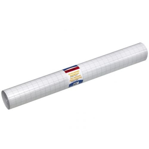 Bokplast självhäft. 80my 60cmx25m blank