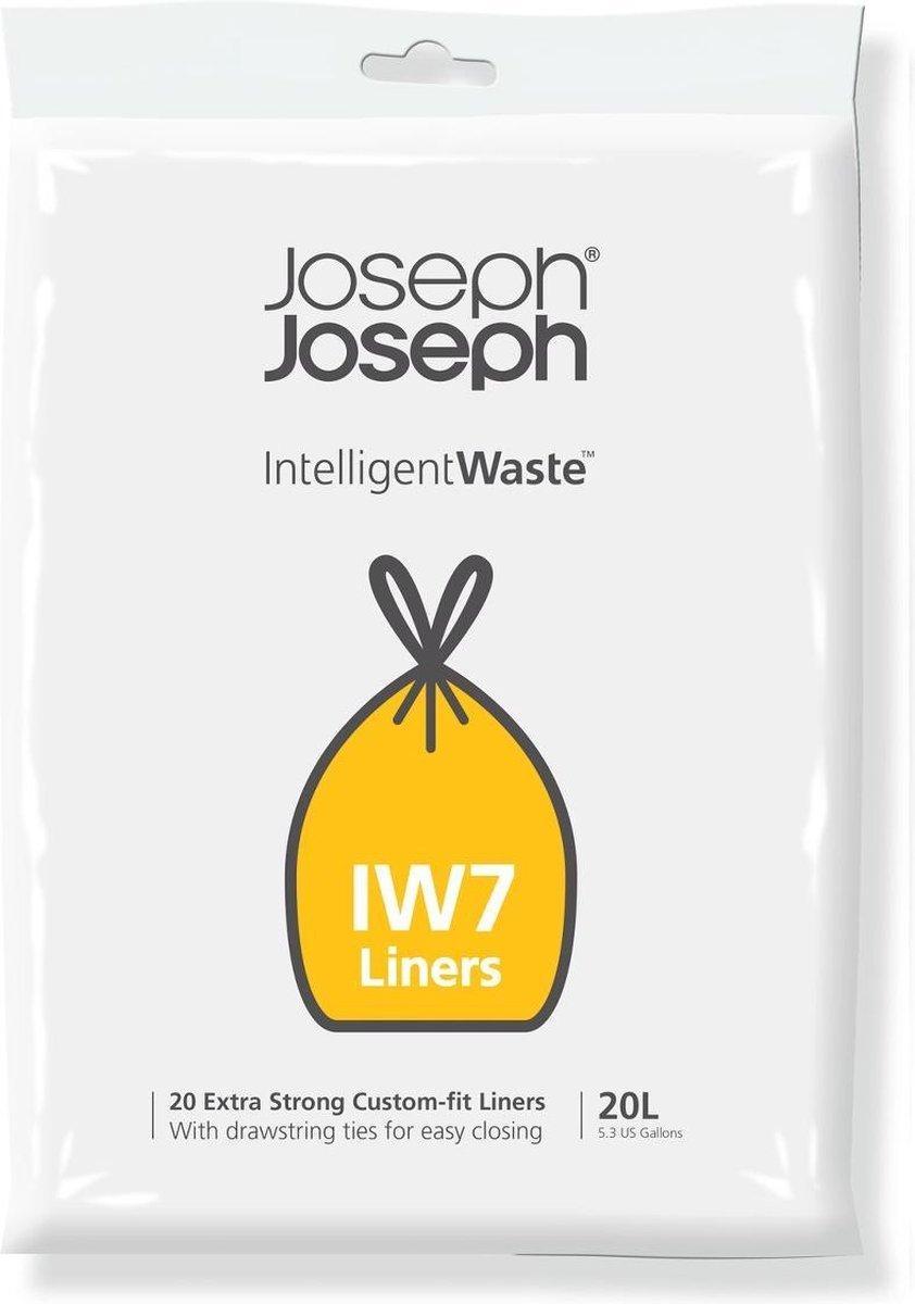 Joseph Joseph waste bags 20 pieces, 20 L gray