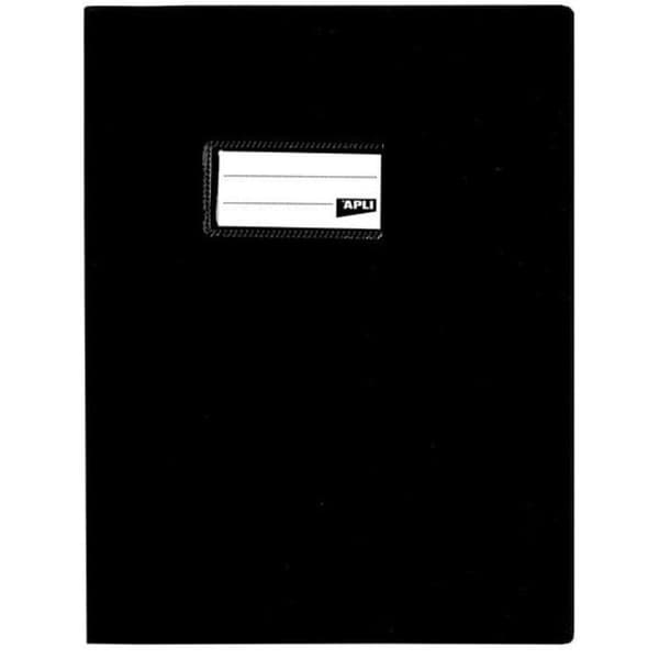 Skyddsmapp PVC 19/100 17x22 cm svart
