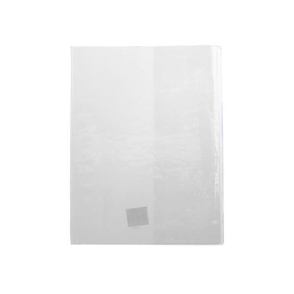 Notebook-omslag - KALLIGRAF - 21 x 29,7 cm - Färglös transparent - Etiketthållare - Lyxig kristall