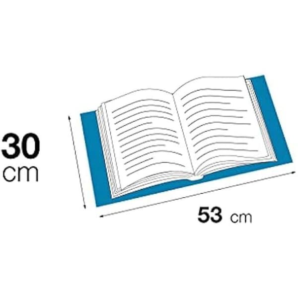 Notebookskydd - APLI - Set med 5 - Polypropen 75 µ - 30 x 53 cm - Justerbar