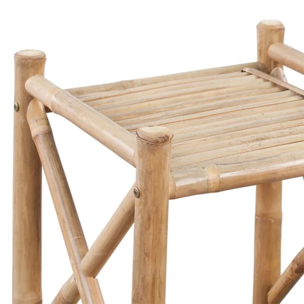 vidaXL Bambuhylly 4 tasoa neliö