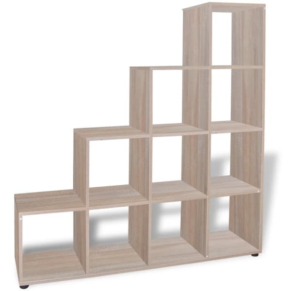 vidaXL Bokhylle 142 cm eik