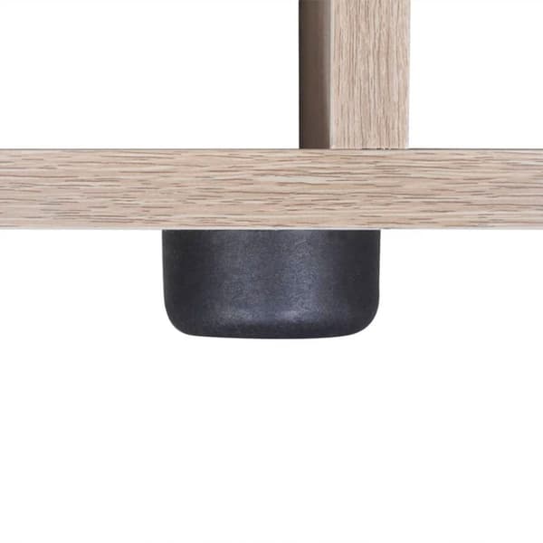 vidaXL Bokhylle 107 cm eik