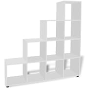 vidaXL 242550  Staircase Bookcase/Display Shelf 142 cm White change