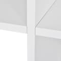 Miniatyrbillede 5 af 10: vidaXL trappeformet Bogreol/reol/displayhylde 107 cm hvid change