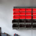 Miniatyrbild 9 av 10: Väggpanel med sortimentbackar - svart