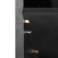 Miniatyrbillede 7 af 7: Reol med 6 hylder til 102 CD'er 90x21x20cm - sort