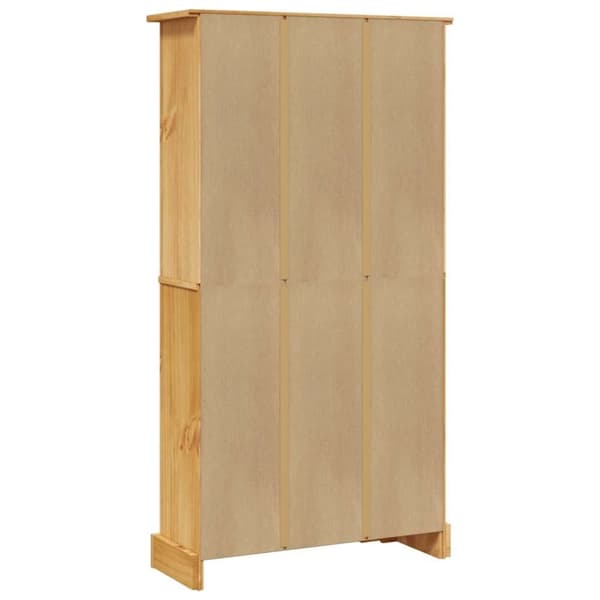 vidaXL Kirjahylly 4 tasoa Meksikon mänty Corona Range 80x29x150 cm