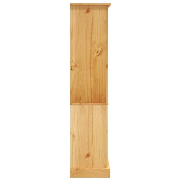 vidaXL reol fem hylder Corona-serien mexicansk fyrretræ 81x40x170 cm change
