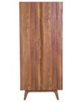 Pikkukuva 6 / 11: Kirjahylly tumma puu/valkoinen 79 x 182 x 40 cm MDF-levy lakattu matta kaapit 5-tasoa