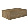 Miniatyrbillede 5 af 7: [en.casa]® Hylde/aflastningsbord Grethe sæt - 2 dele - med skuffe - 46x30x15cm - træ udseende
