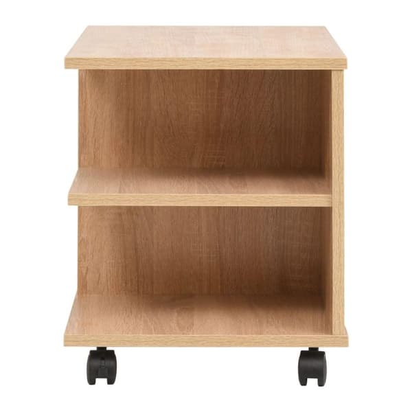 vidaXL 245724  Hylly pyörillä 50x35x42 cm tammi