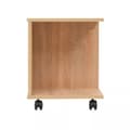 Pikkukuva 4 / 6: vidaXL 245724  Hylly pyörillä 50x35x42 cm tammi