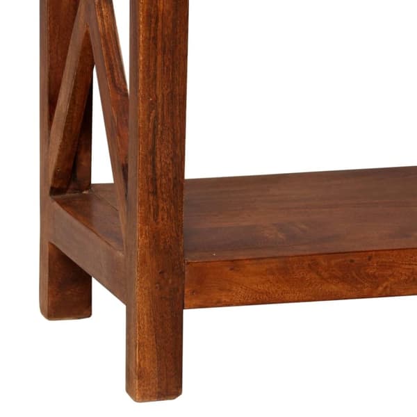 vidaXL Bogreol/reol 60x30x160 cm massivt akacietræ med honningfinish change