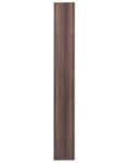 Miniatyrbild 6 av 11: Bokhylla Brun Vit 174 x 83 cm Stora och Små Hyllor Skandinavisk design Minimalistisk