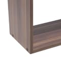 Miniatyrbild 9 av 11: Bokhylla Brun Vit 174 x 83 cm Stora och Små Hyllor Skandinavisk design Minimalistisk