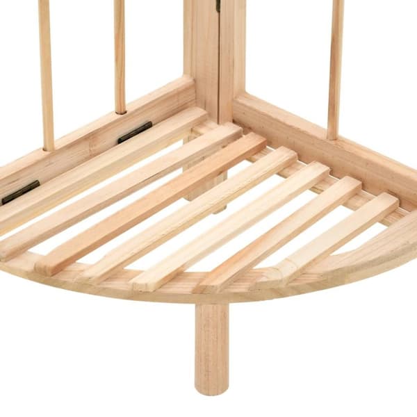 vidaXL Kulmahylly setripuu 27x27x110 cm
