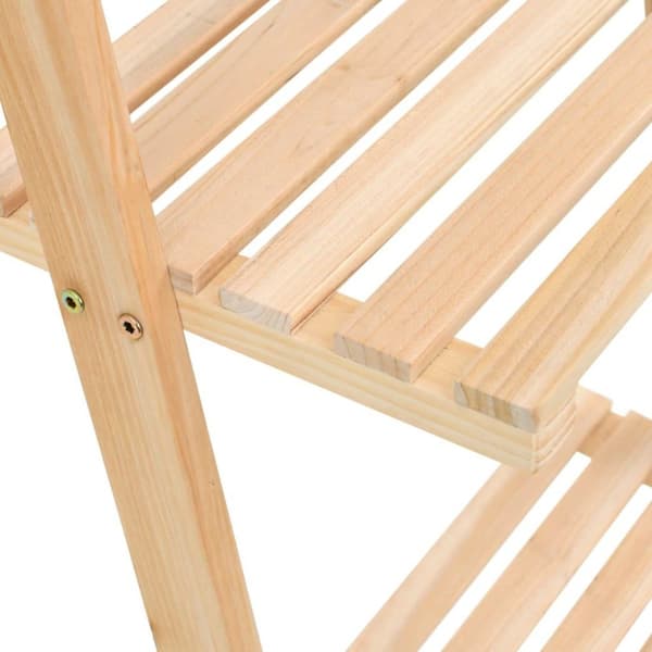 vidaXL stigereol 41,5x30x176 cm cedertræ