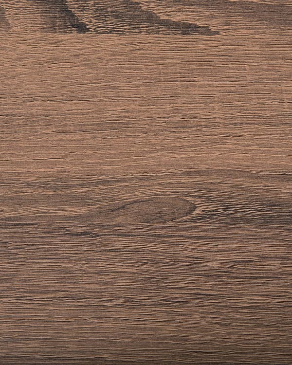 Kirjahylly tumma puu lastulevy 100 x 33 x 116 cm avohyllyillä skandinaavinen tyyli