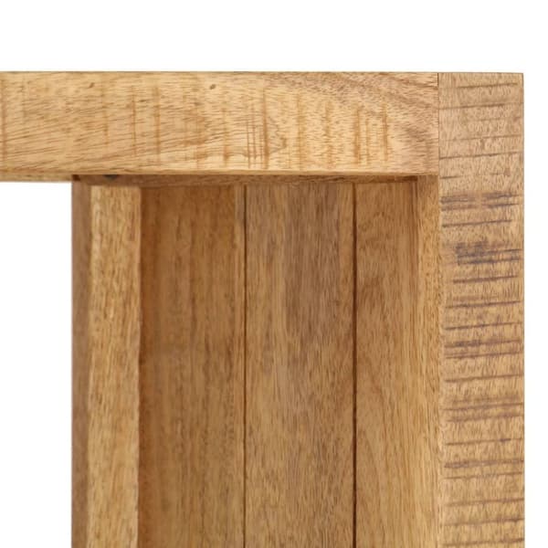 vidaXL Bokhylle 40x30x175 cm heltre mango