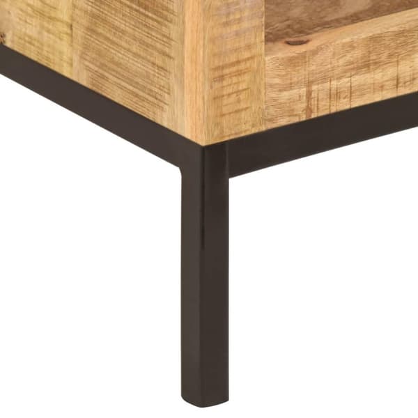 vidaXL Kirjahylly 40x30x175 cm kiinteä mangopuu