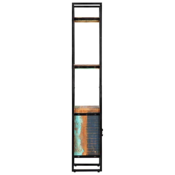 vidaXL Bokhylla 45x30x171 cm massivt återvunnet trä