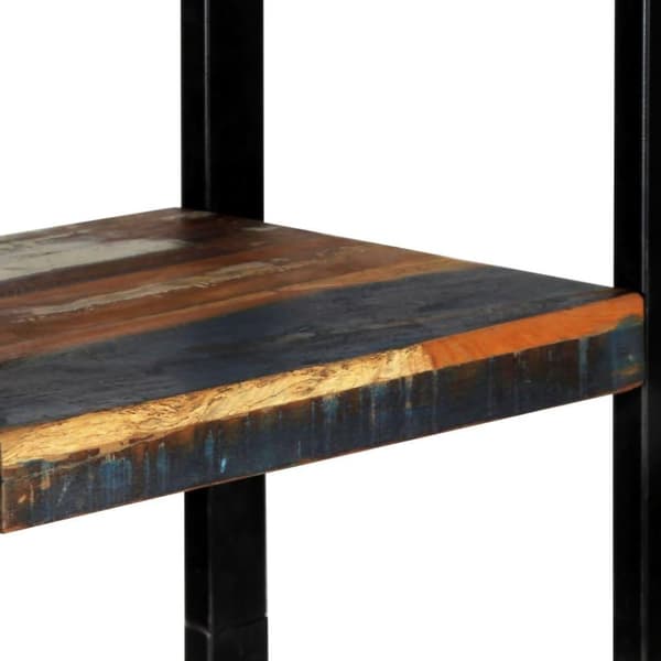 vidaXL Bokhylla 45x30x171 cm massivt återvunnet trä