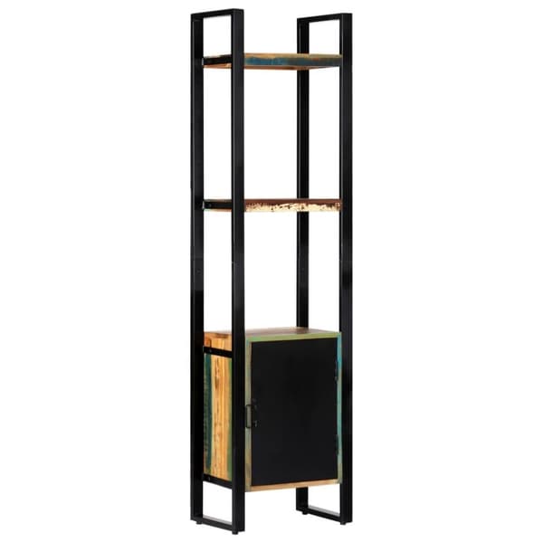 vidaXL Bogreol/reol 45x30x171 cm massivt genbrugstræ change