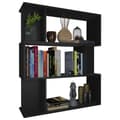 Miniatyrbillede 3 af 10: vidaXL Reol/rumdeler 80 x 24 x 96 cm spånplade sort
