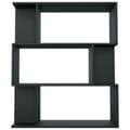 Miniatyrbillede 6 af 10: vidaXL Reol/rumdeler 80 x 24 x 96 cm spånplade sort