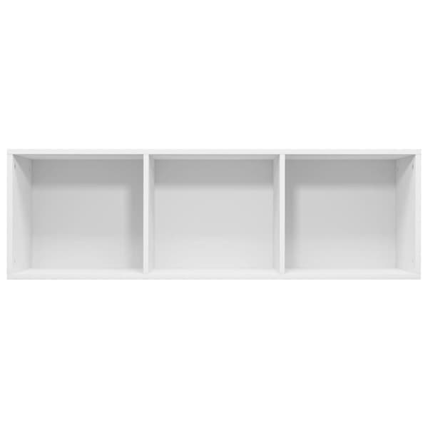 vidaXL Reol/tv-skab 36 x 30 x 114 cm spånplade hvid