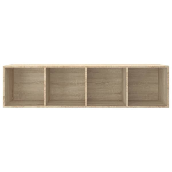vidaXL Reol/tv-skab 36 x 30 x 143 cm spånplade sonoma-egetræsfarve
