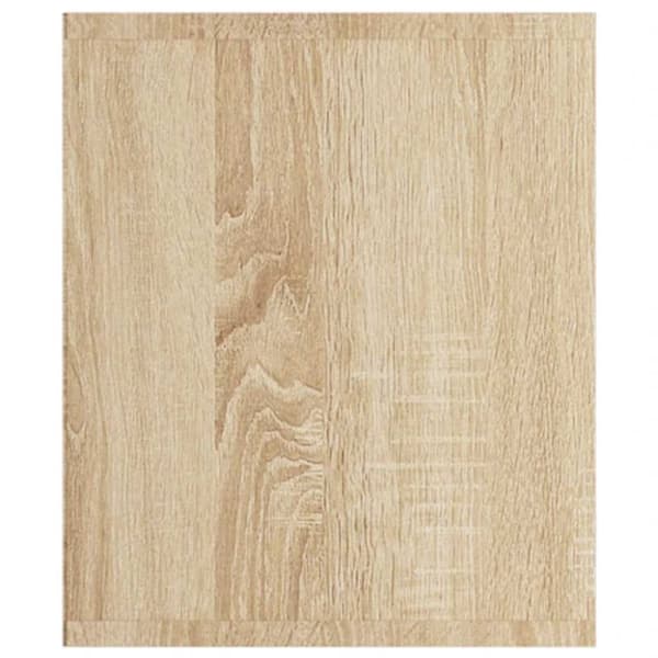 vidaXL Bokhylle/TV-benk sonoma eik 36x30x143 cm sponplate