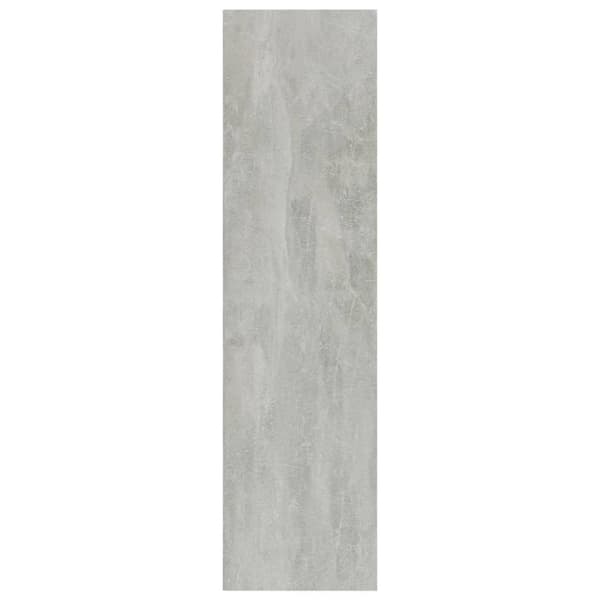 vidaXL Bokhylla/TV-bänk betonggrå 36x30x114 cm spånskiva