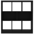 Miniatyrbillede 4 af 9: vidaXL Reol 97,5 x 29,5 x 100 cm sort
