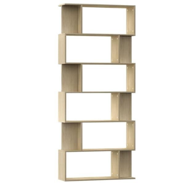 vidaXL bogreol/rumdeler 80x24x192 cm konstrueret træ sonoma-eg