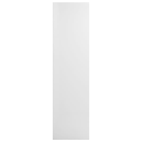 vidaXL Bokhylle/TV-benk høyglans hvit 36x30x143 cm sponplate