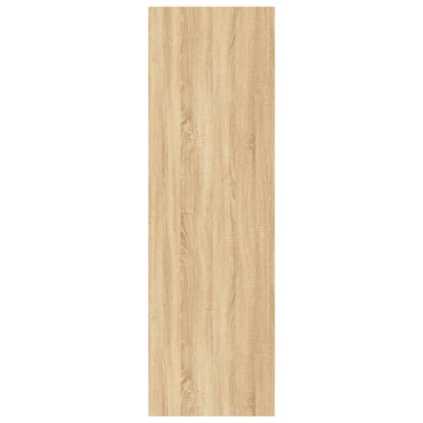 vidaXL bogreol/skænk 66x30x98 cm konstrueret træ sonoma-eg