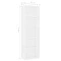 Miniatyrbillede 5 af 6: vidaXL Bogreol/reol med 5 hylder 60 x 30 x 189 cm spånplade hvid change